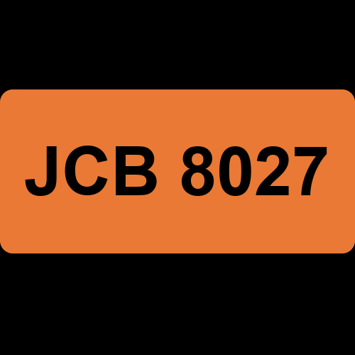 JCB 8027